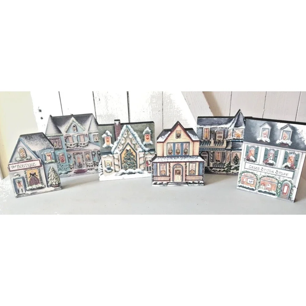 6 Brandywine Woodcraft of Yorktown, VA City Store Fronts/Places 1990's Shelf Sit